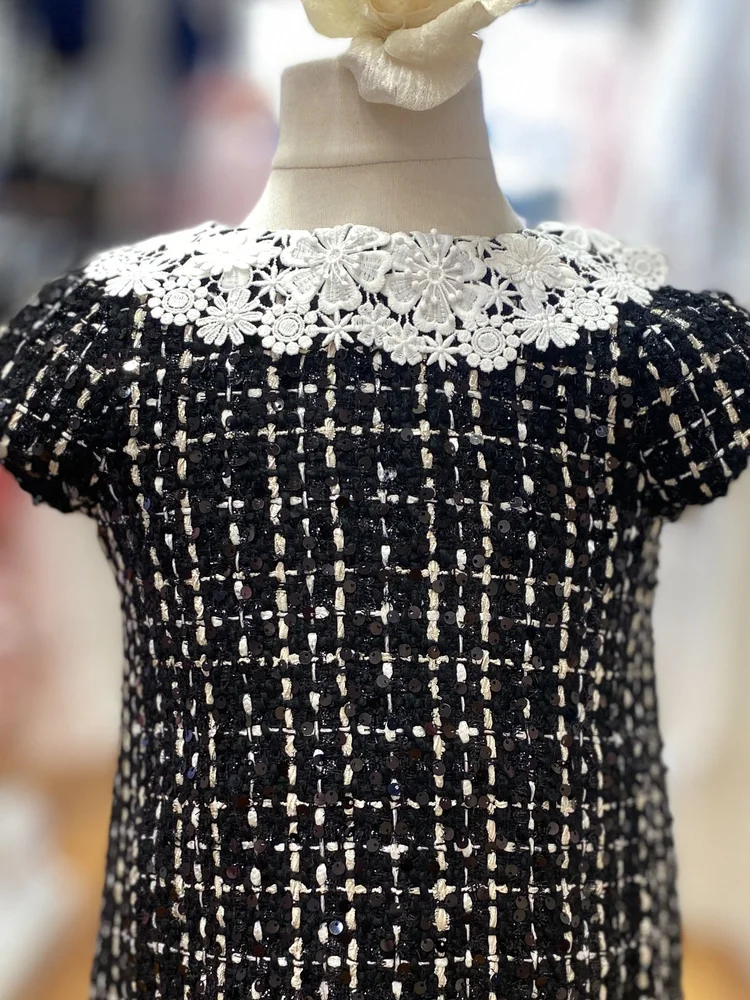 black and white gala dress Asymmetric Black & White Elegant Jumpsuit 17364 M / Black main image 1