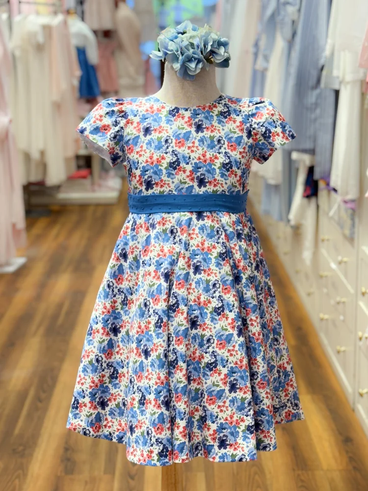 cotton sateen dress French Connection Midi Handmade in England Karen Millen Placed Chain Cotton