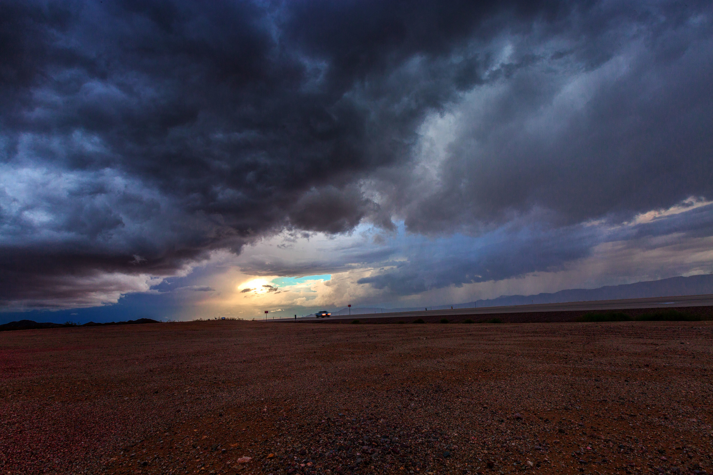 Mojave Desert Thunderstorm