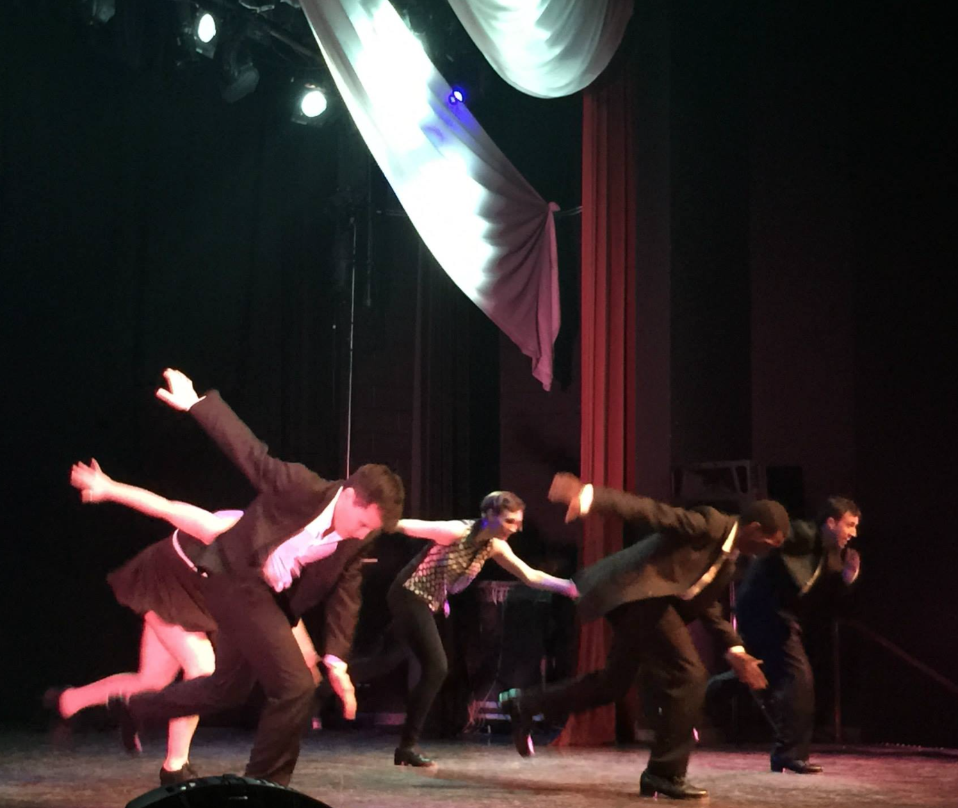 Dancers from the Chicago Human Rhythm Project perform