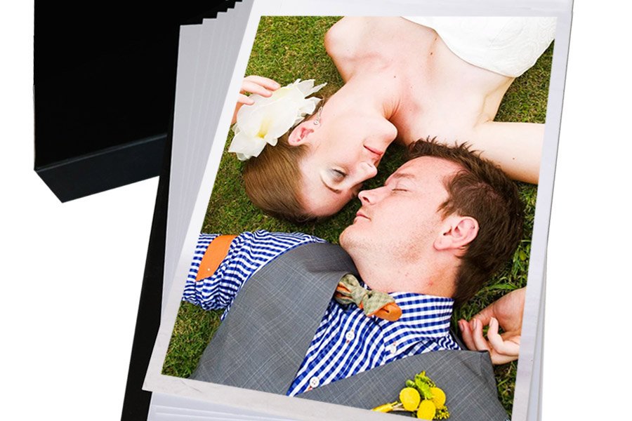 10 Photo Prints Mounted + Presentation Box