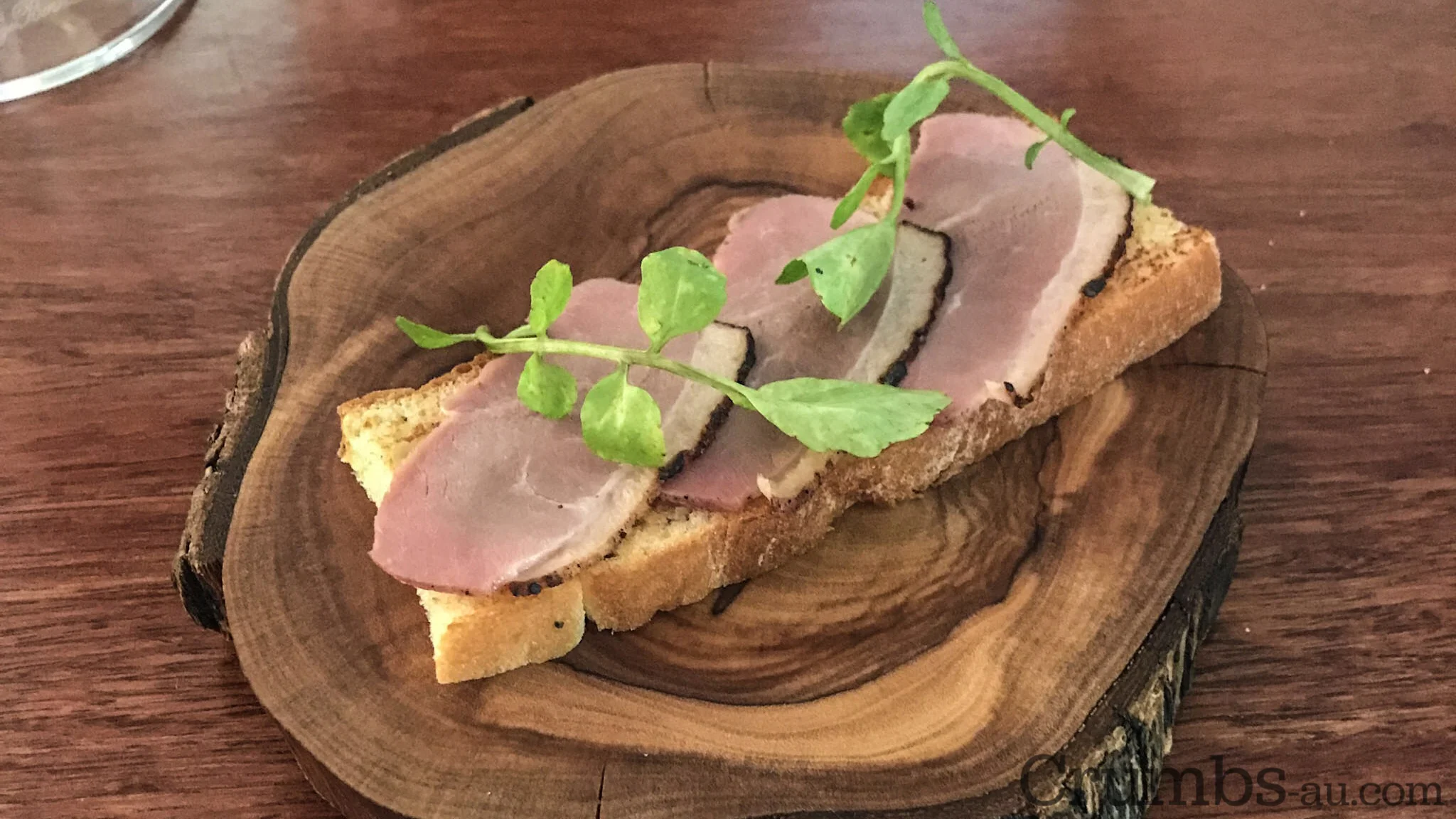 cured duck 'ham'