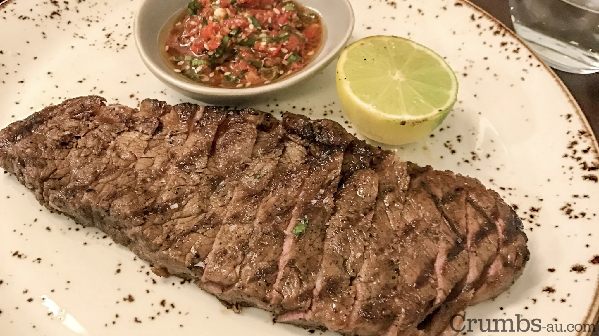 Wagyu Striploin, $46