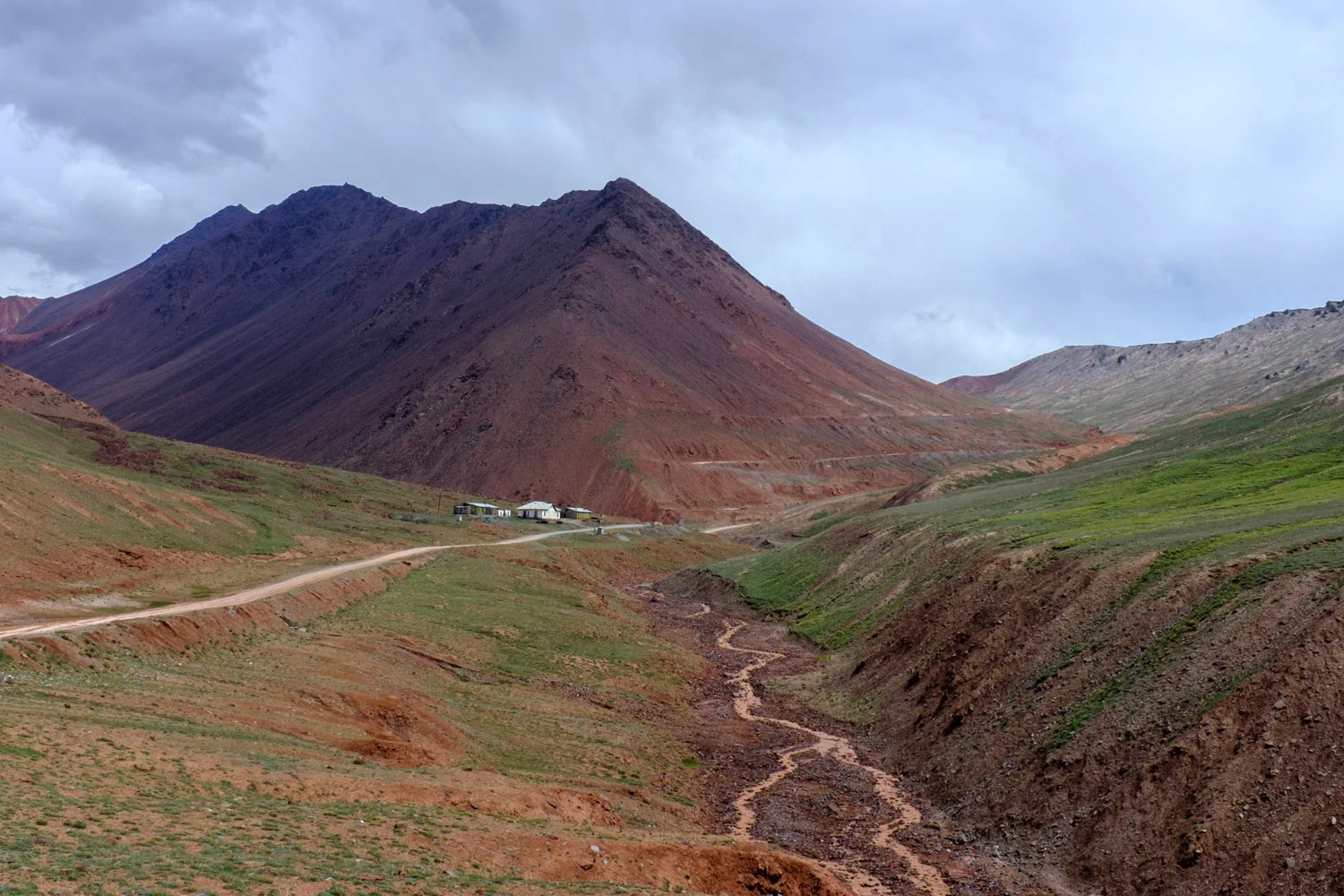 The house where we spent the night near the Kyzyl-Art pass