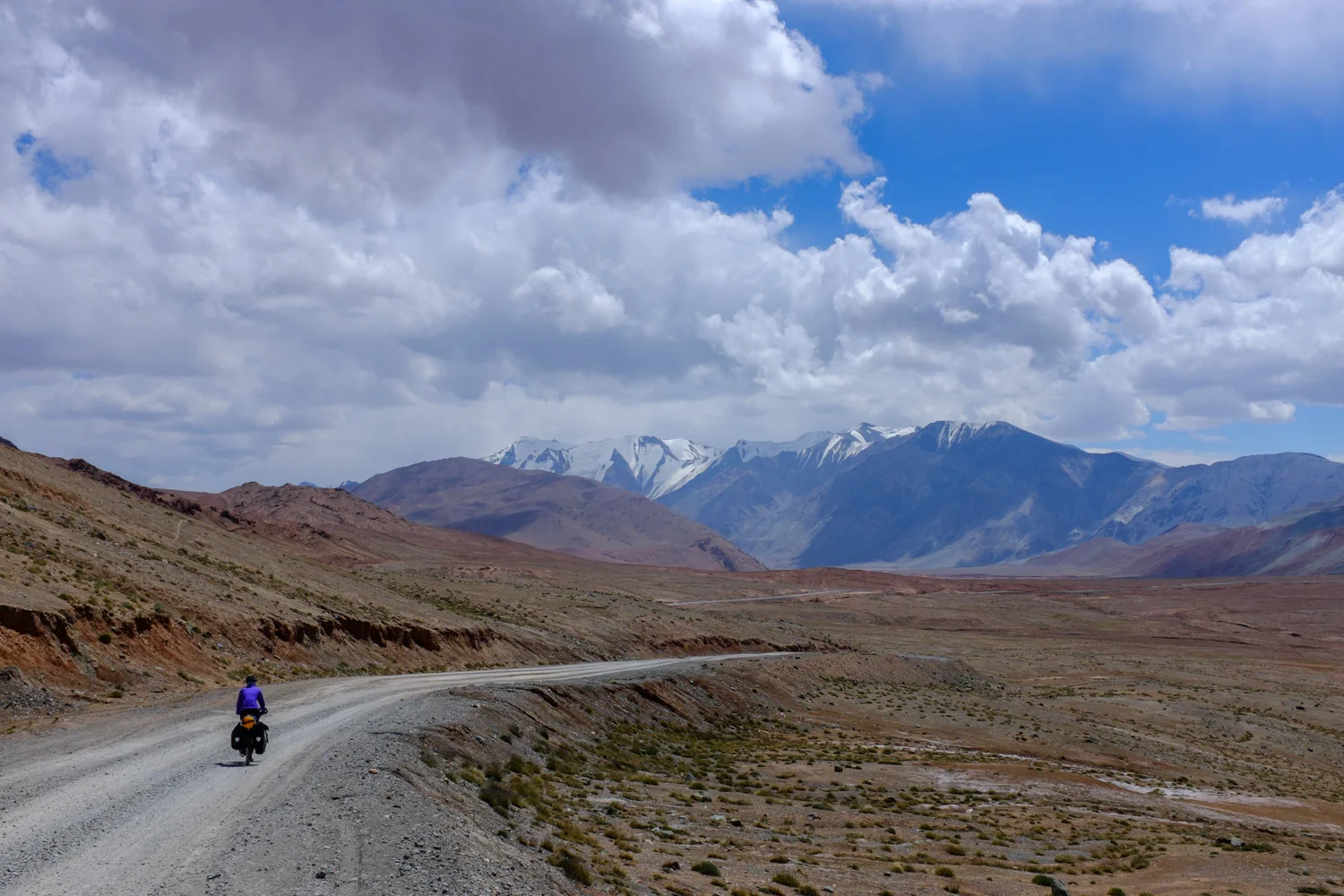 Our first view of Tajikistan