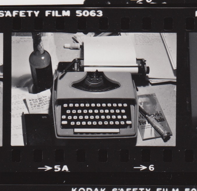 Min skrivmaskin 1979