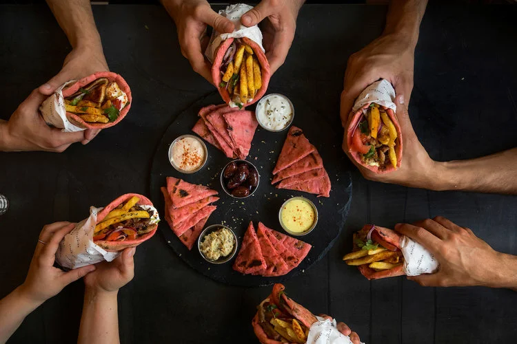 Pink Souvlaki for Pride!