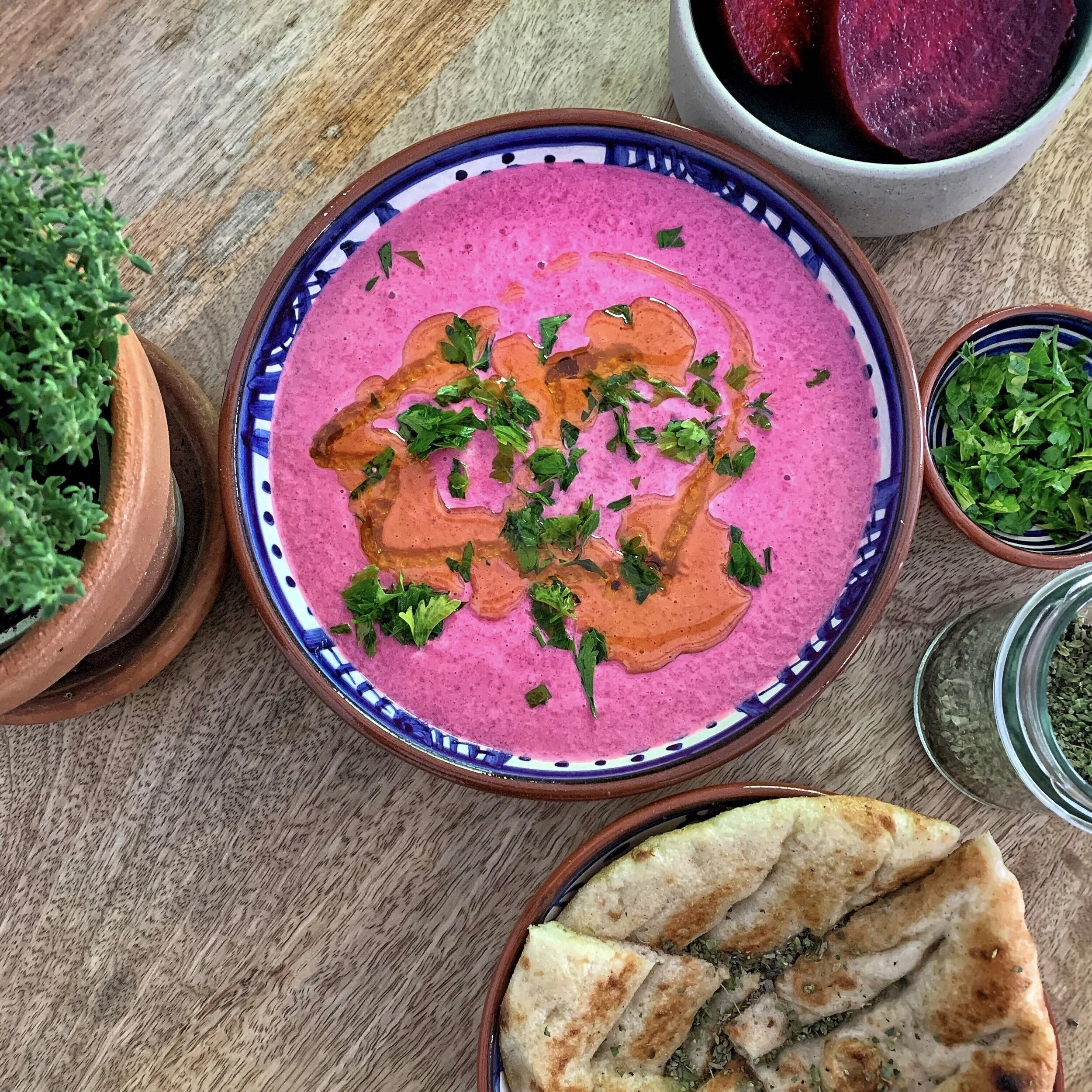 Cooking Class 10: 🌈Beetroot Dip!