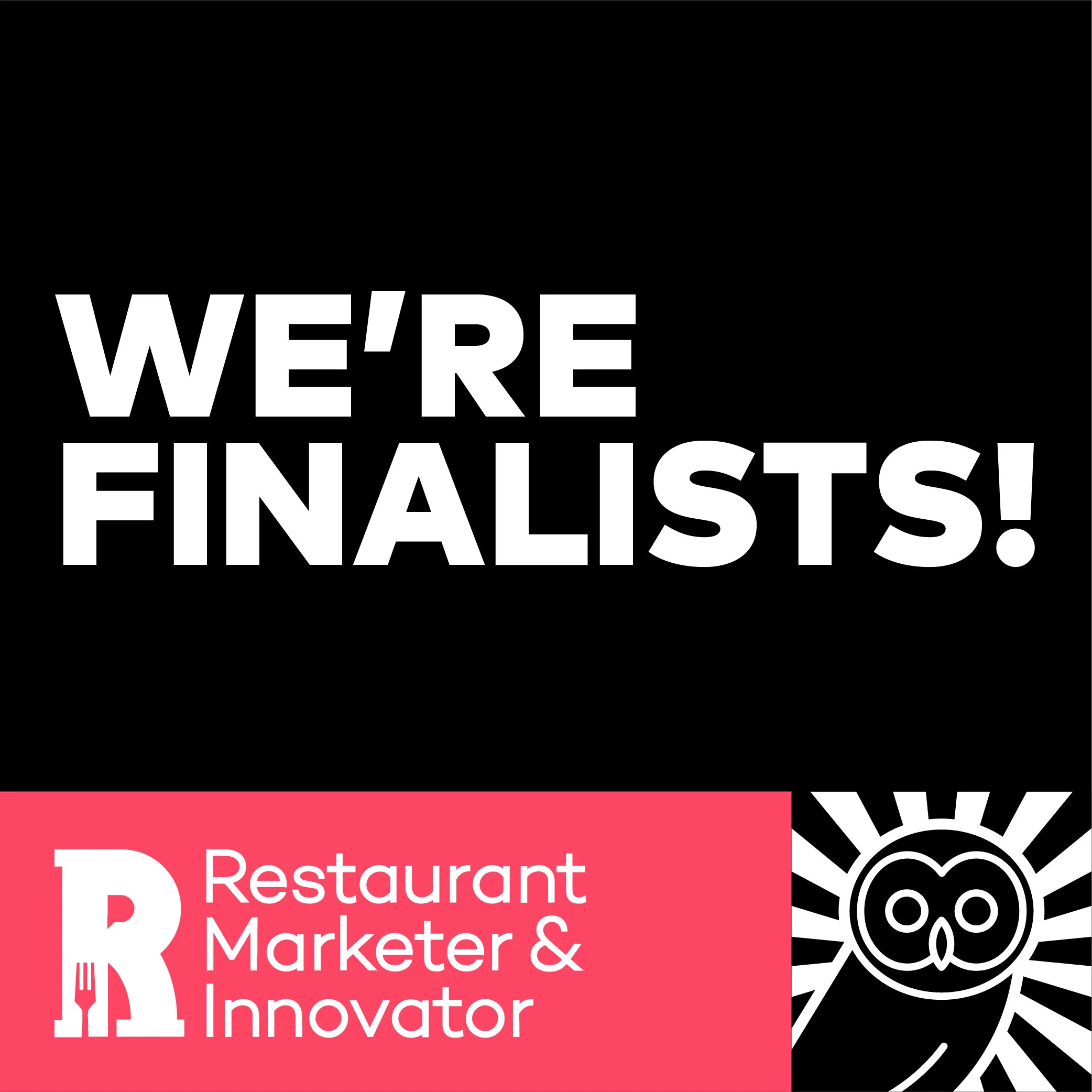 We're Finalists!