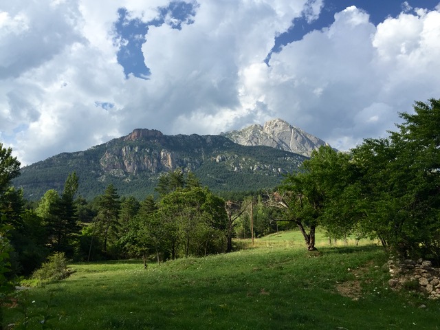 The final section on the way to Gósol, with Pedraforca again in our sights.