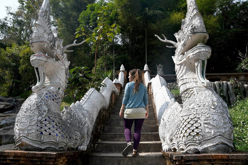 Unique things to do in Chiang Mai Thailand Wat Pha Lat Temple