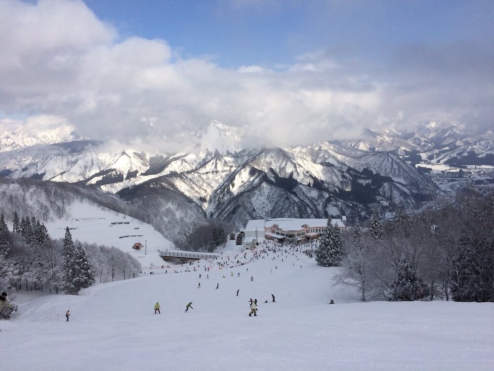 Gala Yuzawa Ski Resort (near Tokyo) // Photo credit: Lena Scheidler from  Nagoya Foodie
