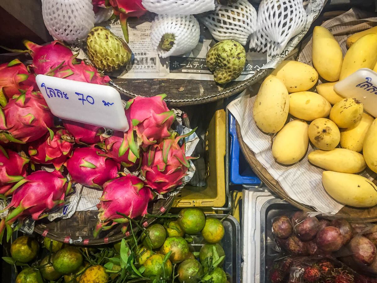 Things to do in Chiang Mai tropical fruits
