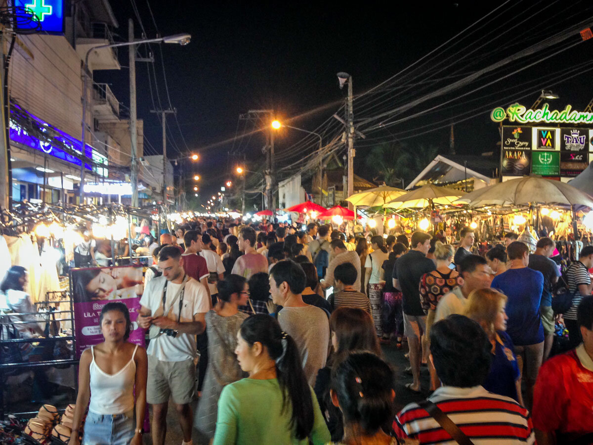As you can see, the night markets can get incredibly busy, so be prepared to brave the crowds!