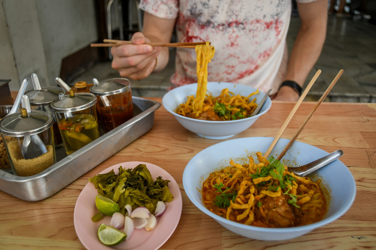 Our favorite version of the dish at Khao Soi Mae Sai