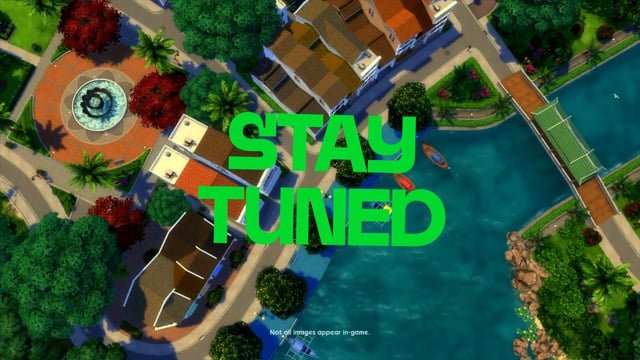 The Sims Text Transition A