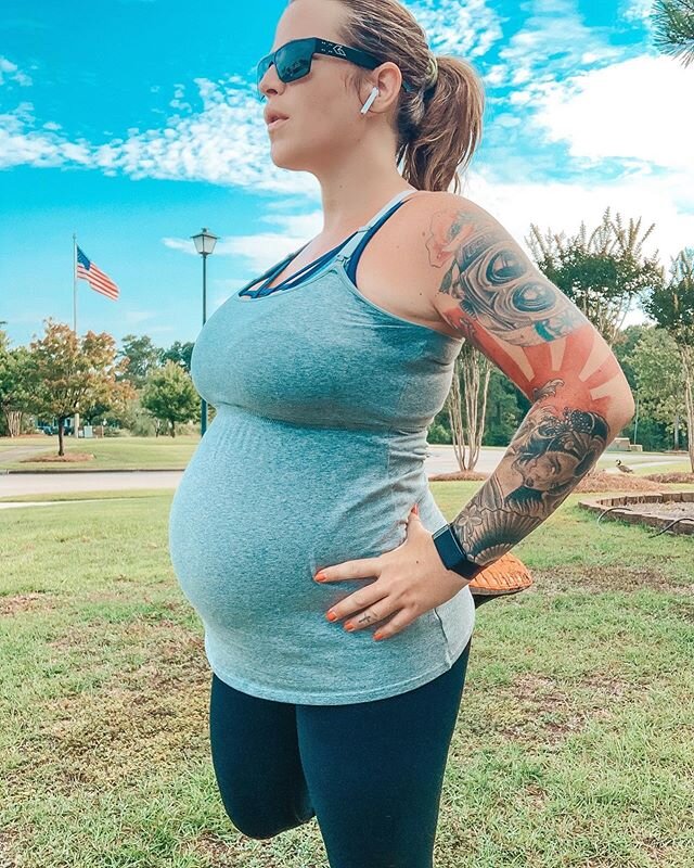 If you would have told me I would feel my best at the end of my pregnancy crushing 45min of cardio at 7:30am every morning... I wouldn&rsquo;t have believed you! But I am sooo happy to say it&rsquo;s true. So thankful for my body and sooooo thankful 