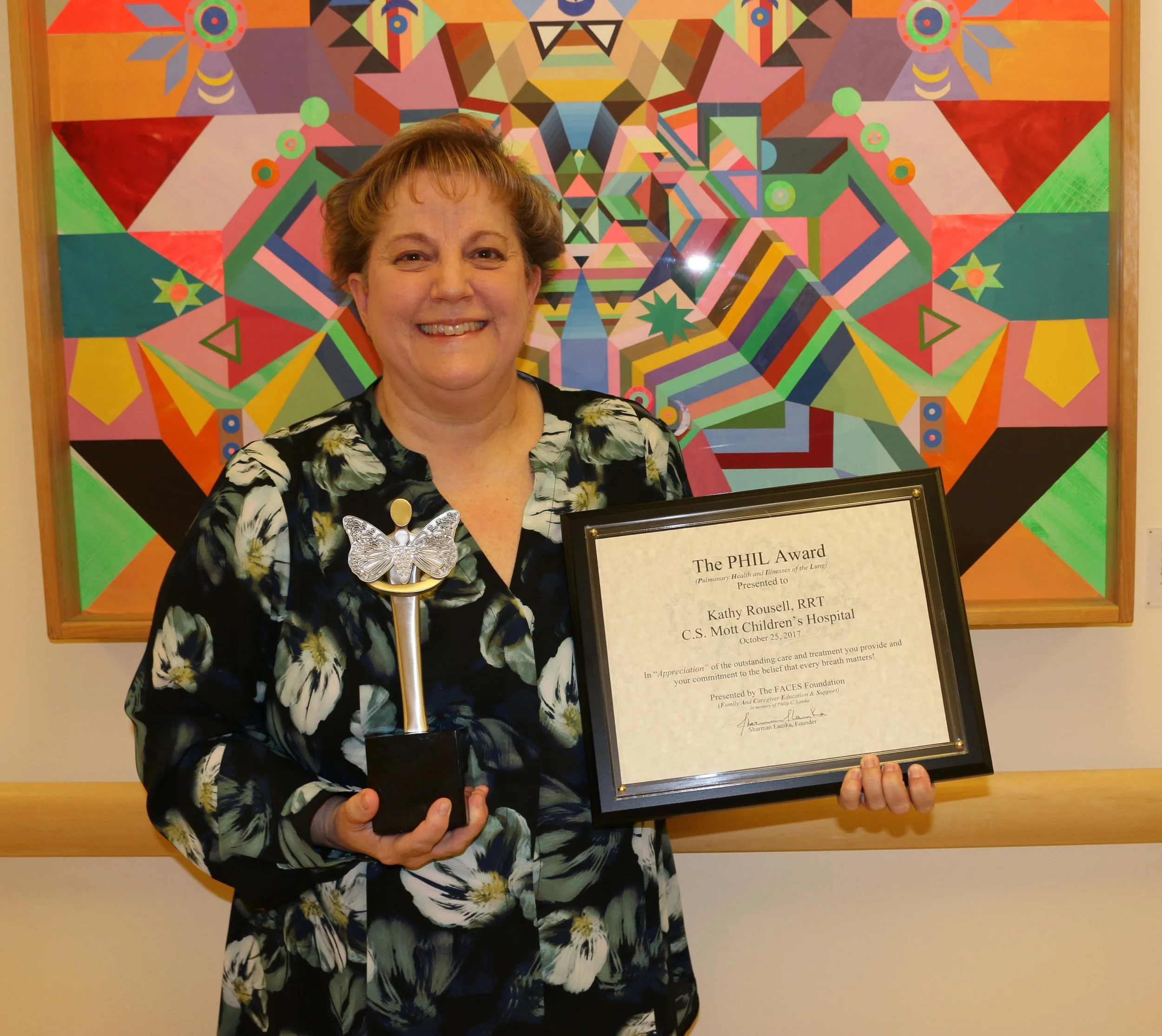 Kathy Rousell, RRT University of Michigan C.S. Mott Children's Hospital