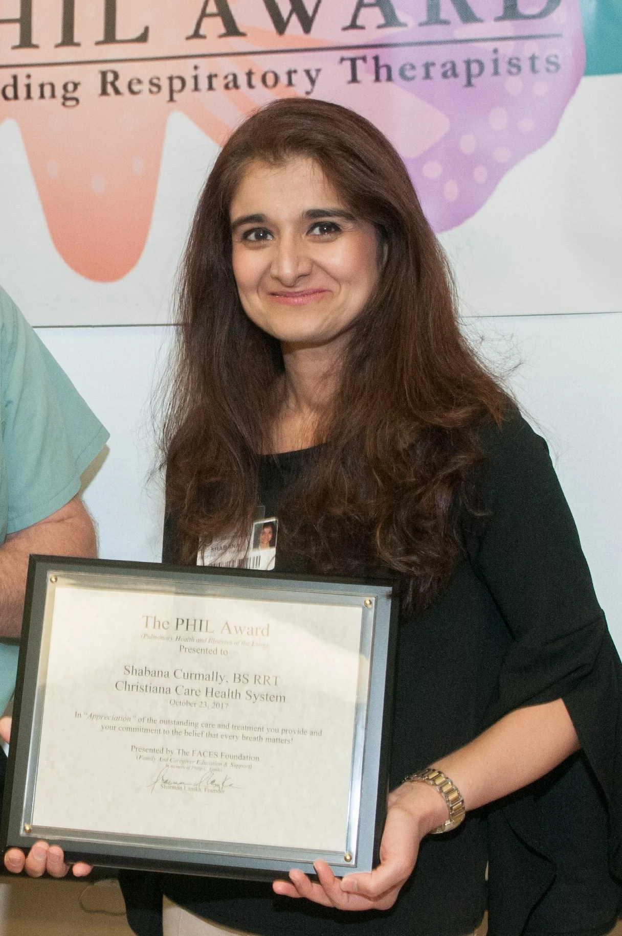 Shabana Curmally, BS, RRT Christiana Care Health System
