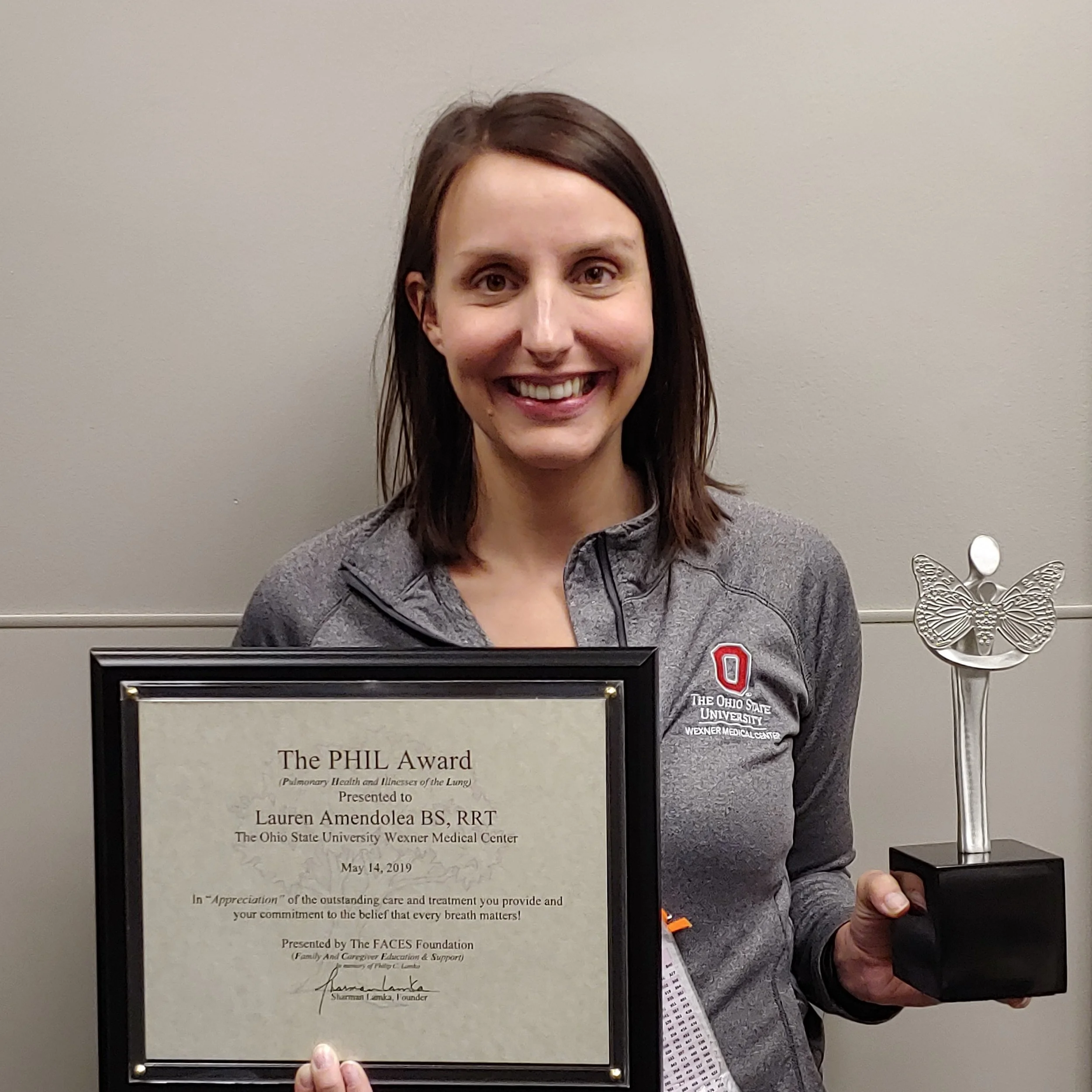 Lauren Amendolea MPH, RRT The Ohio State University Wexner Medical Center
