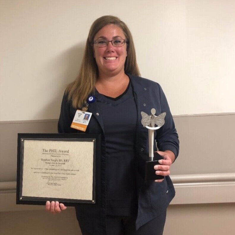 Heather Singh, BS, RRT Barnes-Jewish Hospital