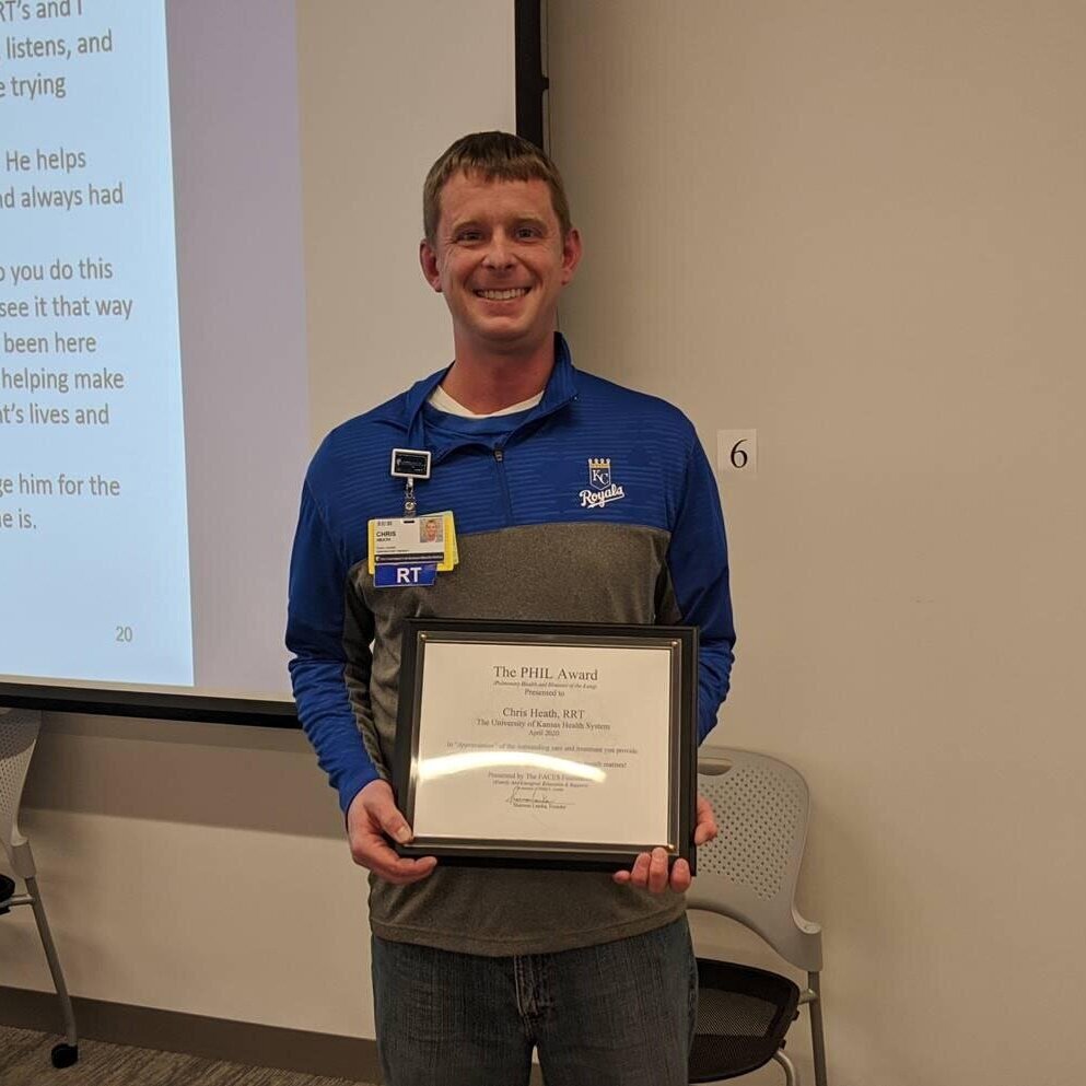Chris Heath, RRT - The University of Kansas Hospital System