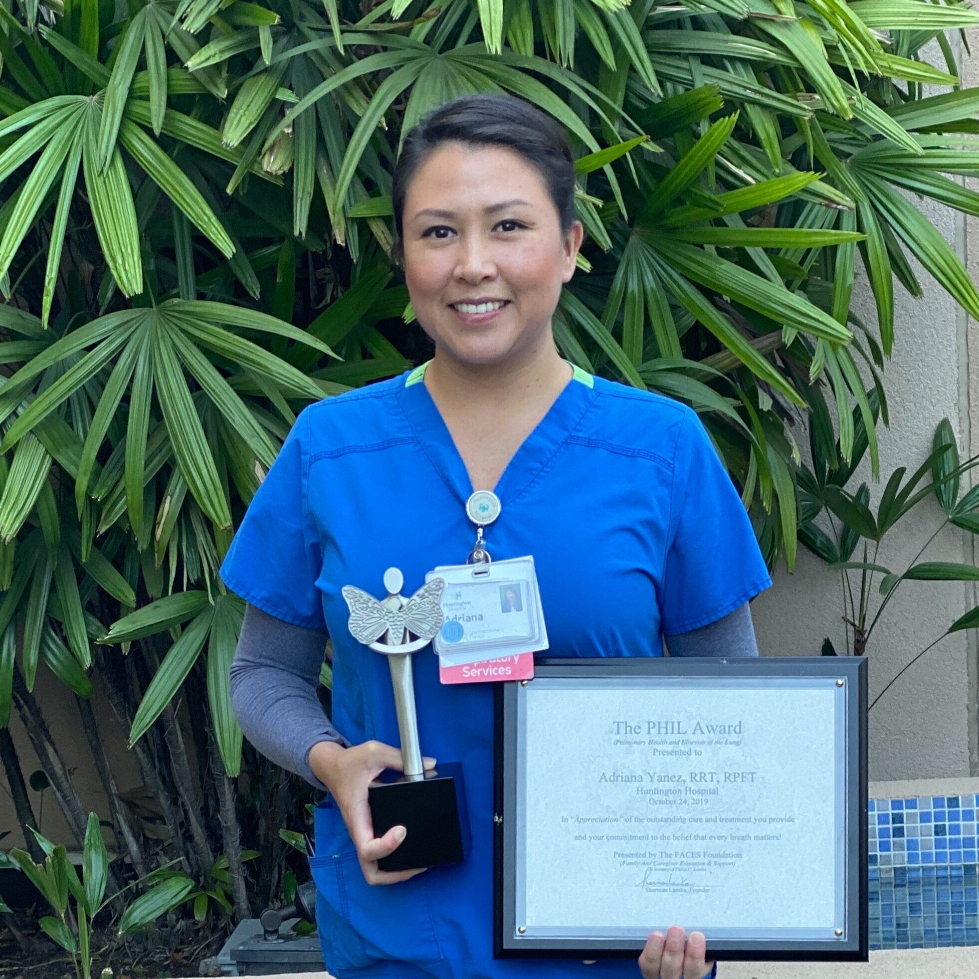 Adriana Yanez, RRT, RPFT Huntington Hospital