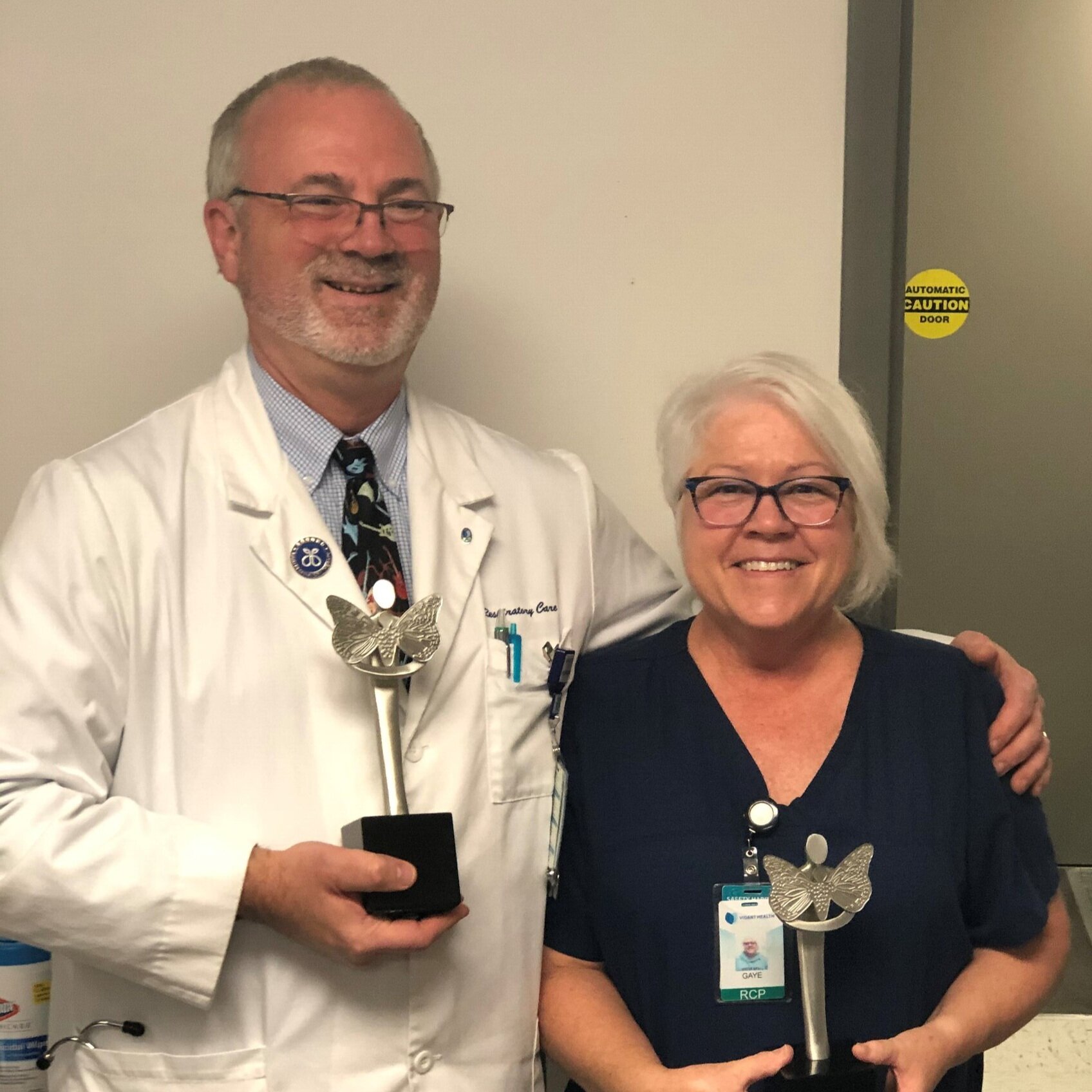 Skip Bangley, RRT, BS & Martha G. Morgan, RCP III, RRT Vidant Medical Center