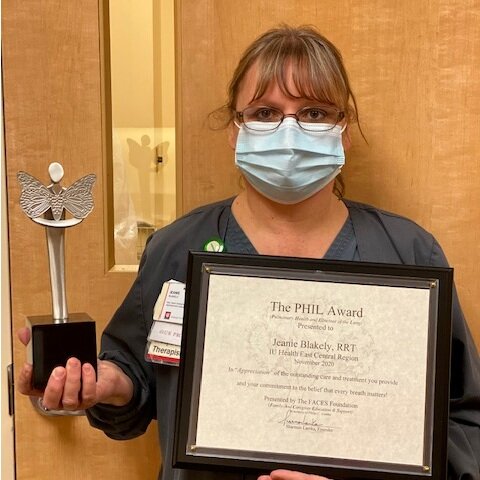 Jeanie Blakely, RRT IU Health - East Central Region