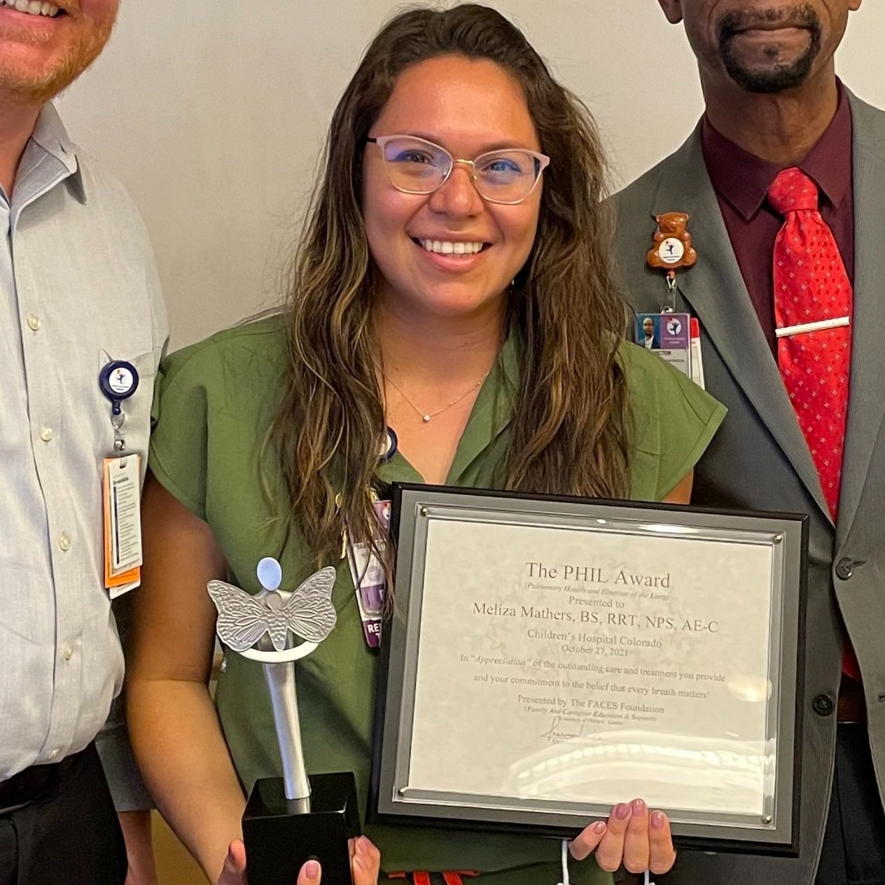 Meliza Mathersm BS, RRT, NPS, AE-C Children's Hospital Colorado