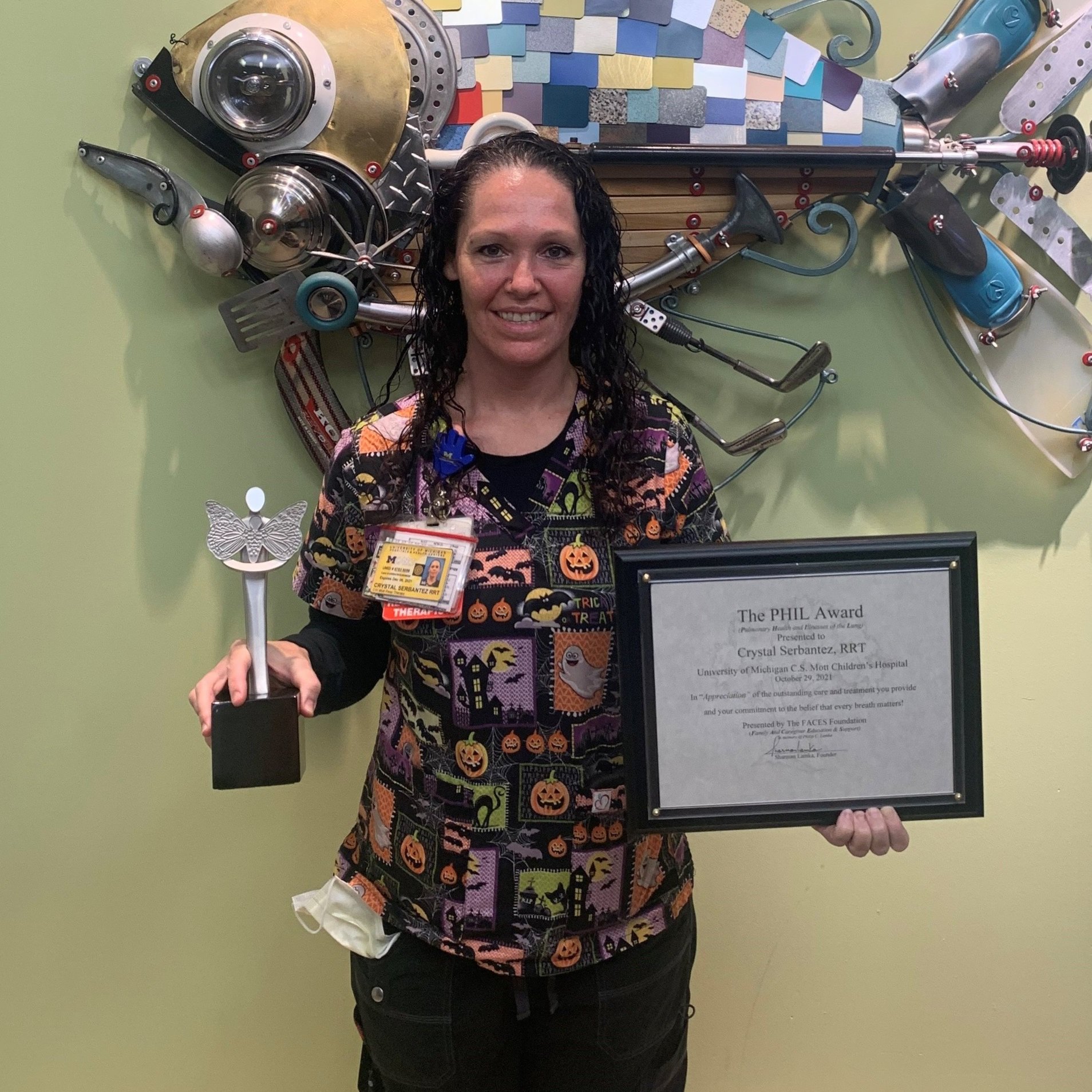Crystal Serbantez, RRT University of Michigan C.S. Mott Children's Hospital
