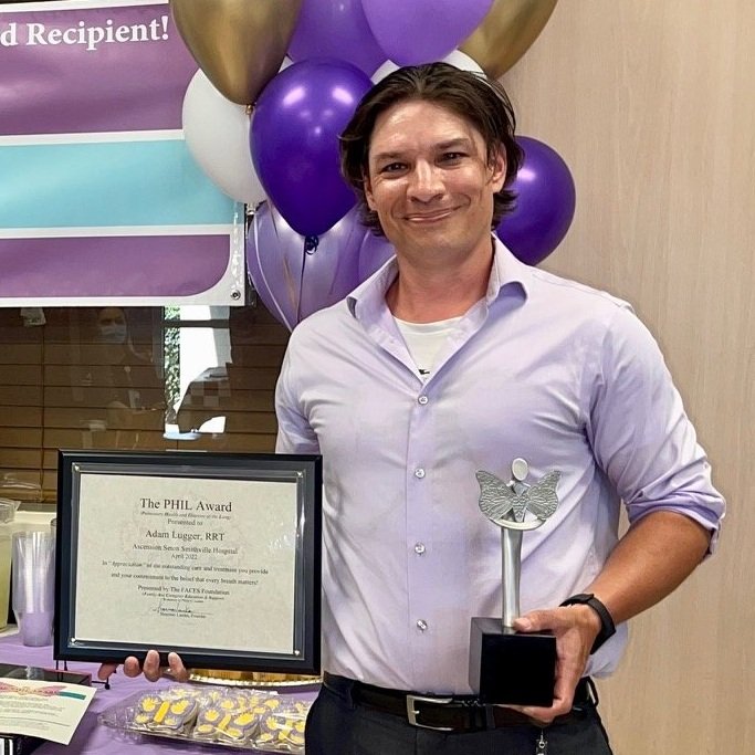 Adam Lugger, RRT Ascension Seton Smithville Hospital