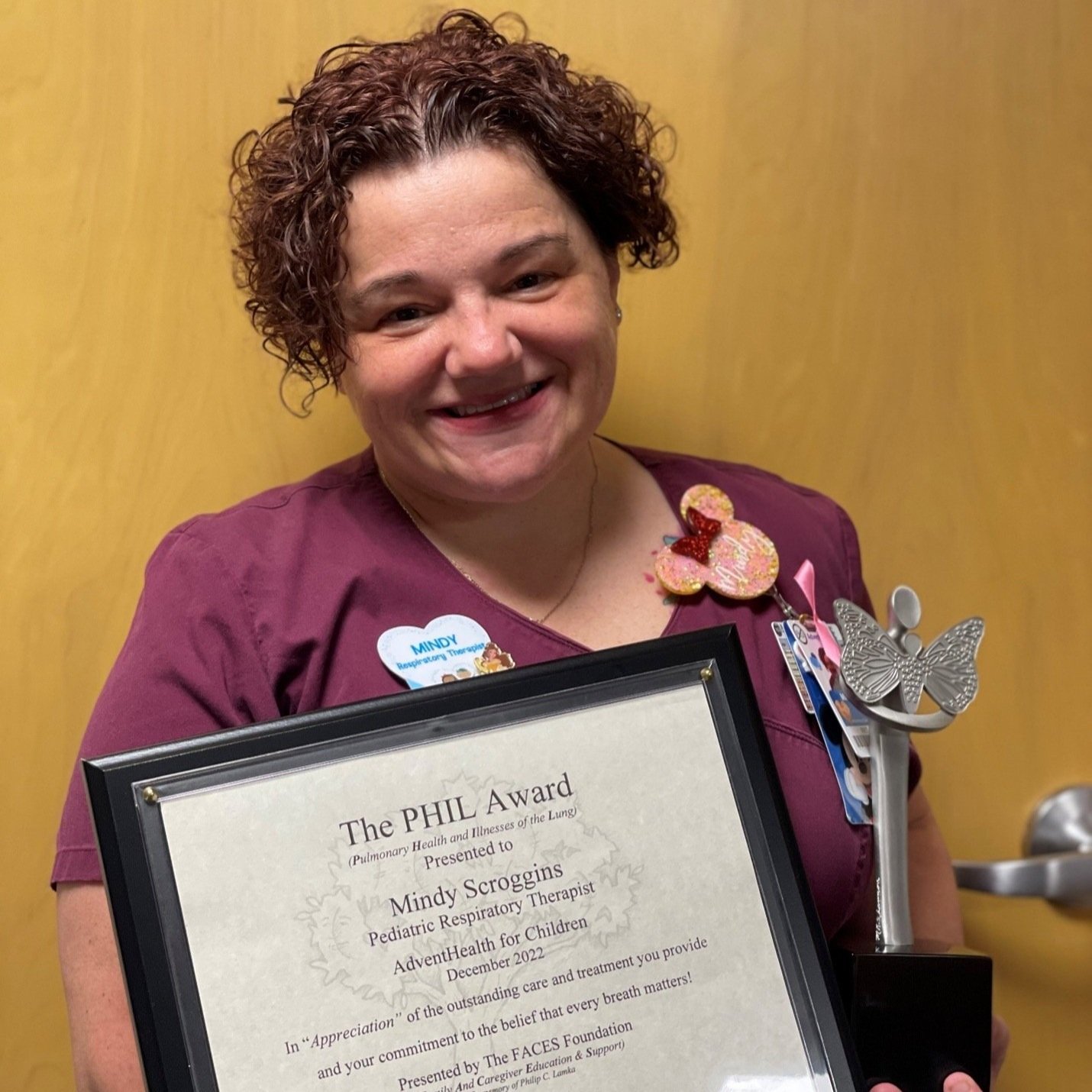 Mindy Scroggins, Pediatric Respiratory Therapist AdventHealth for Children