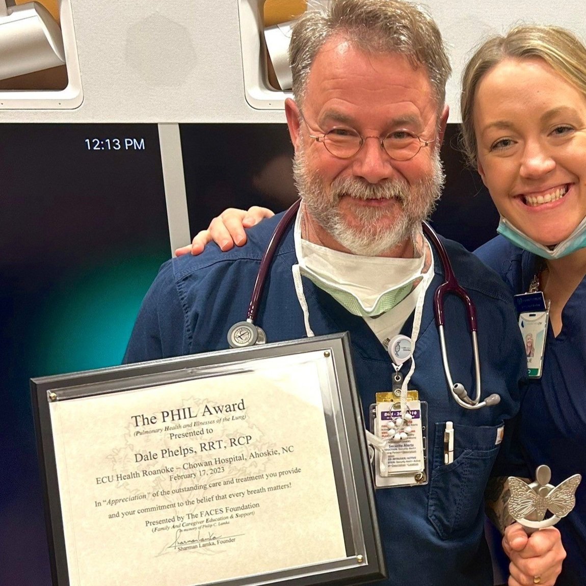 Dale Phelps, RRT, RCP ECU Health Roanoke - Chowan Hospital