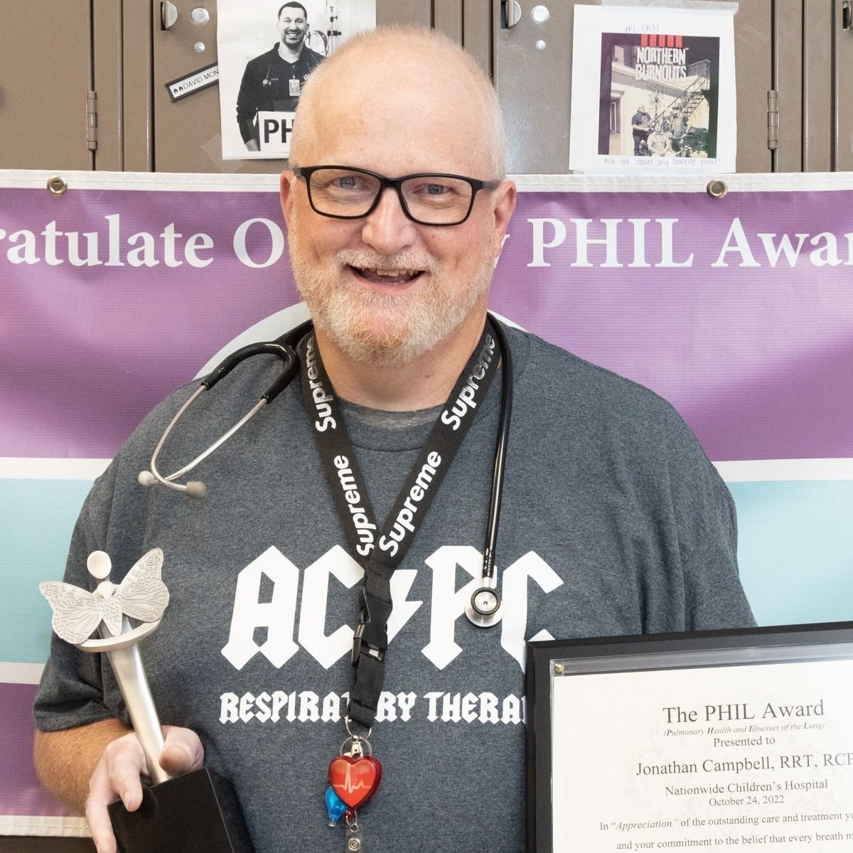 Jonathan Campbell, RRT, RCP Nationwide Children’s Hospital