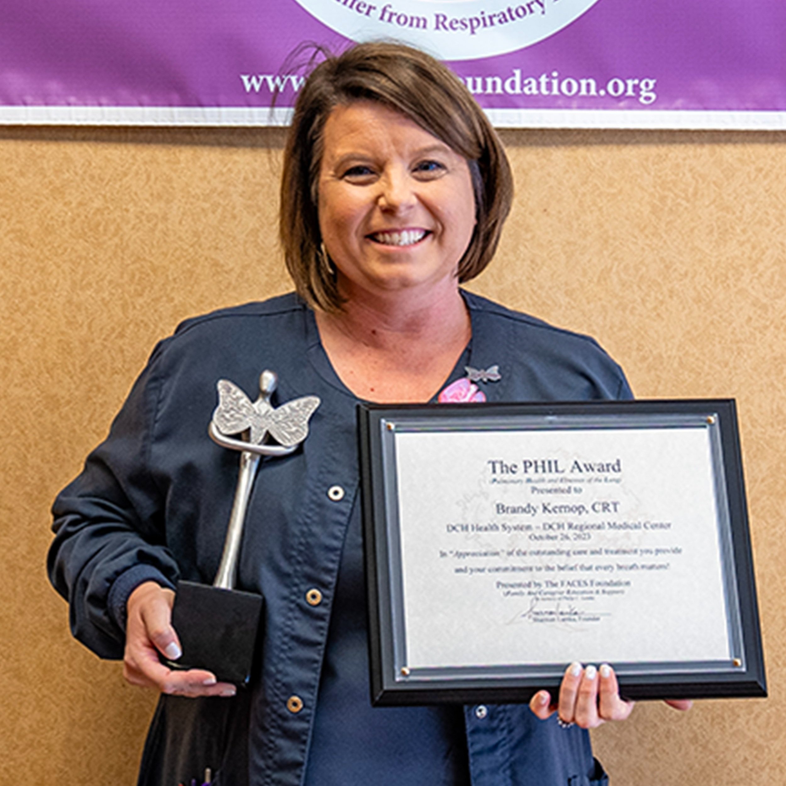 Brandy Kernop, CRT DCH Health System