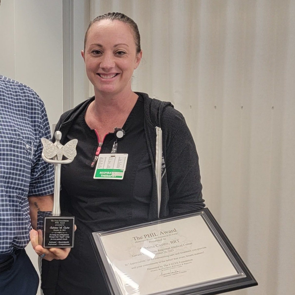 Sabrina Castro, RRT Gerald Champion Regional Medical Center