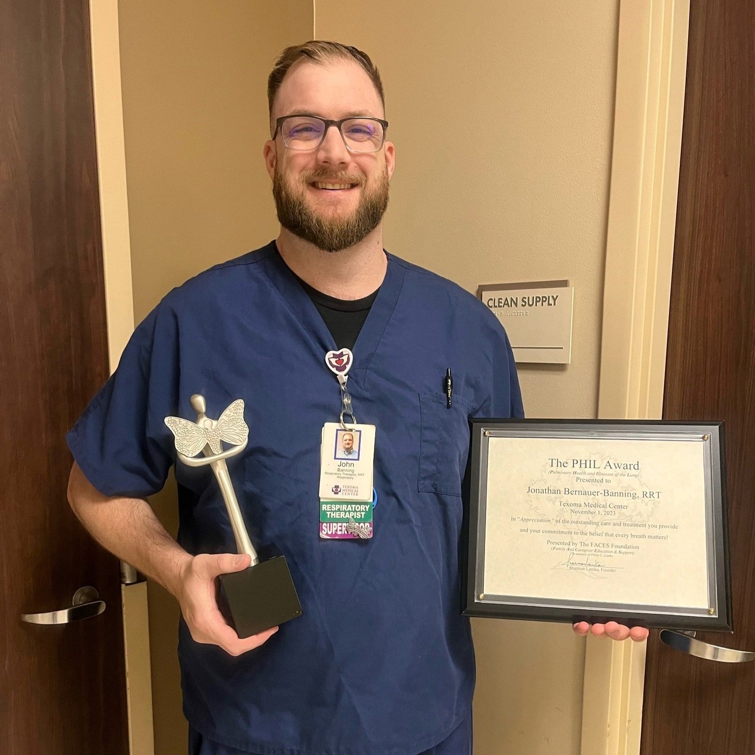 Jonathan Bernauer-Banning, RRT Texoma Medical Center