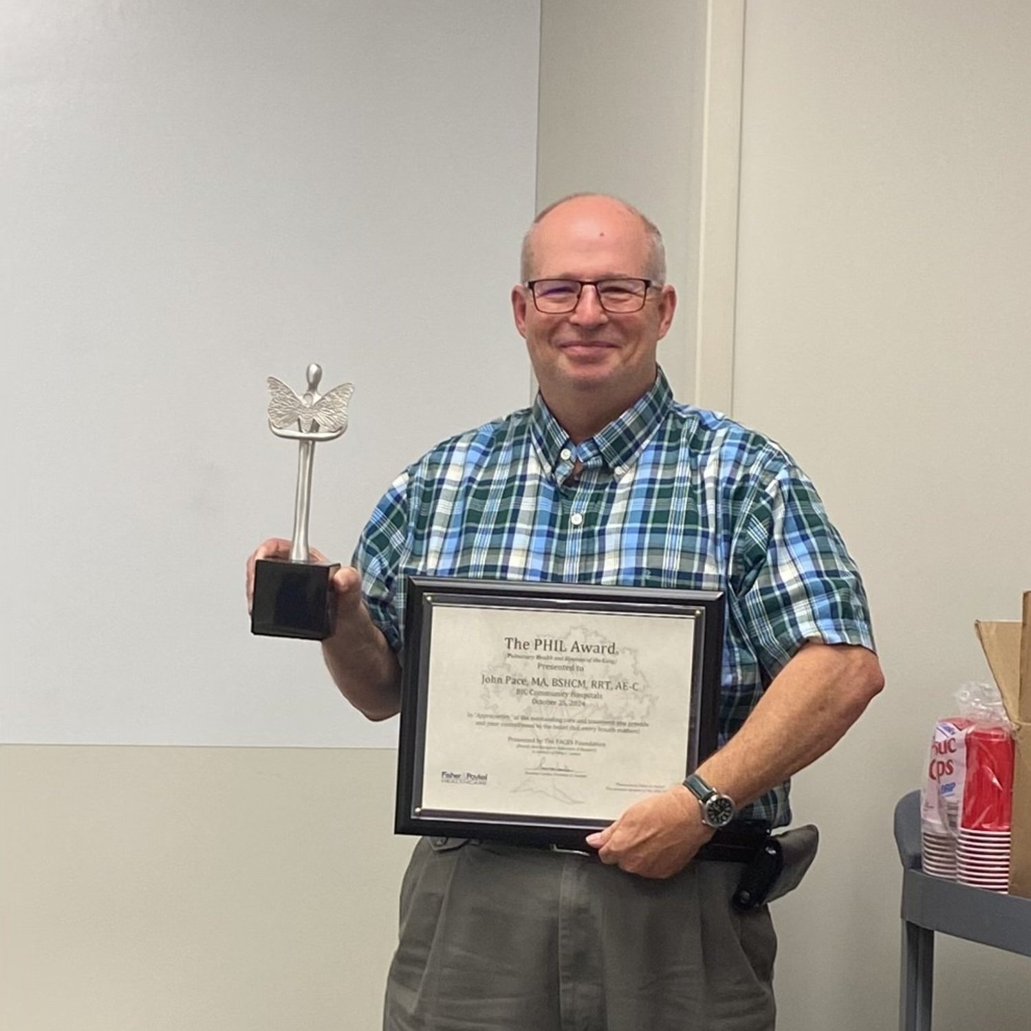 John Pace, MA, BSHCM, RRT, AE-C BJC-Community Hospital Barnes West County Hospital