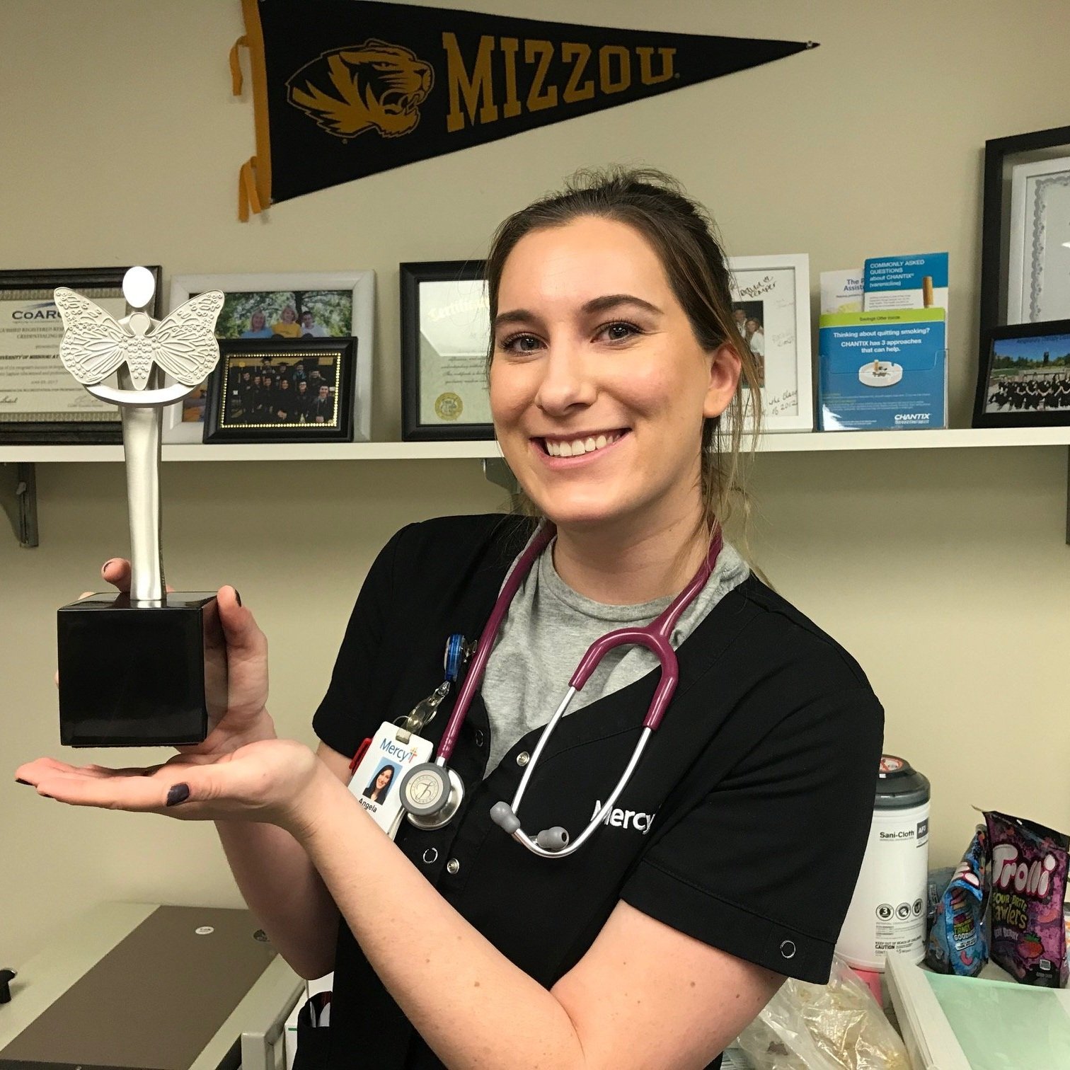 Angela Beasley, RRT, BHS Mercy Hospital St. Louis
