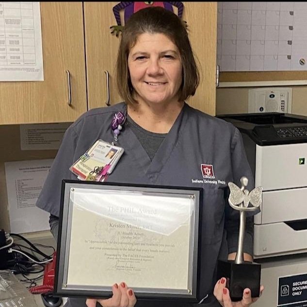Kristen Miller, RRT IU Health Arnett