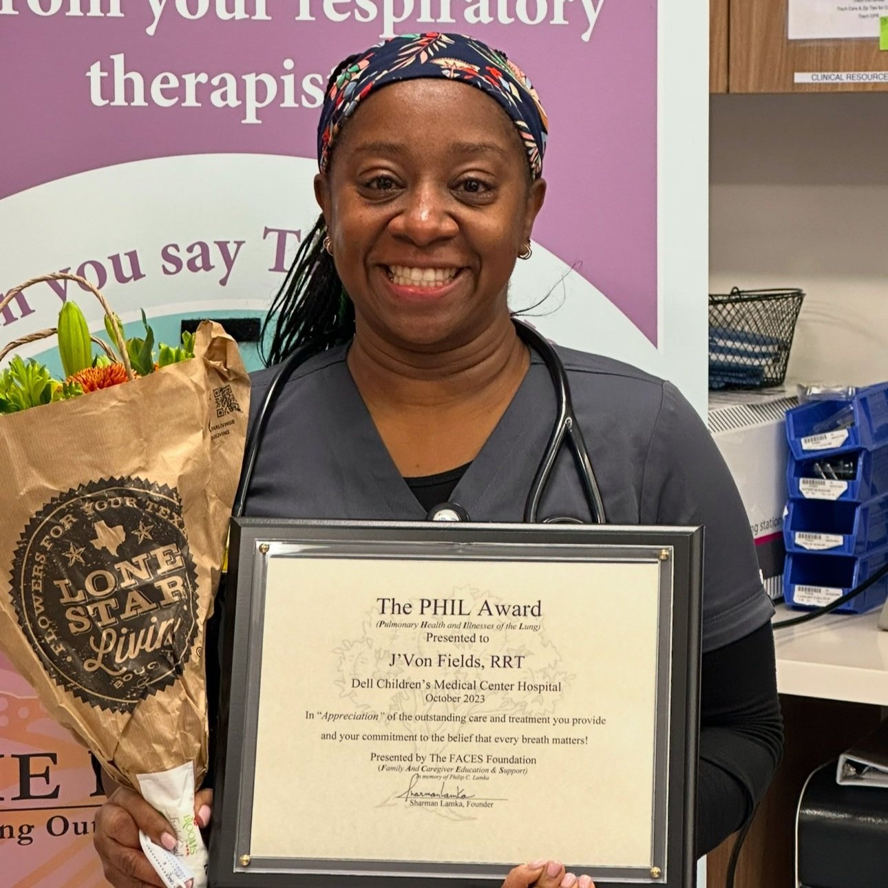 J'Von Fields Dell Children's Medical Center