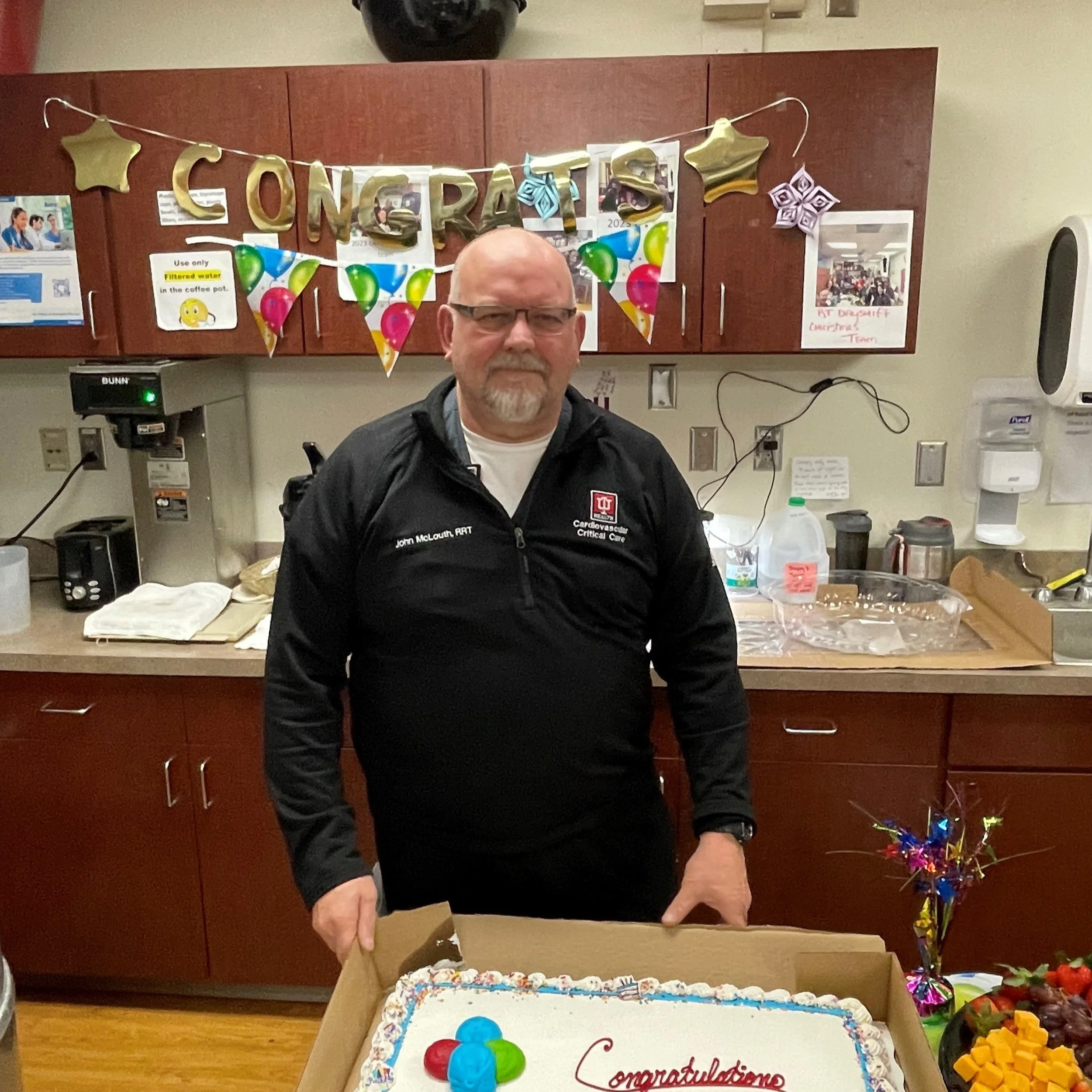 John McLouth, BS, RRT IU Health Academic Health Center