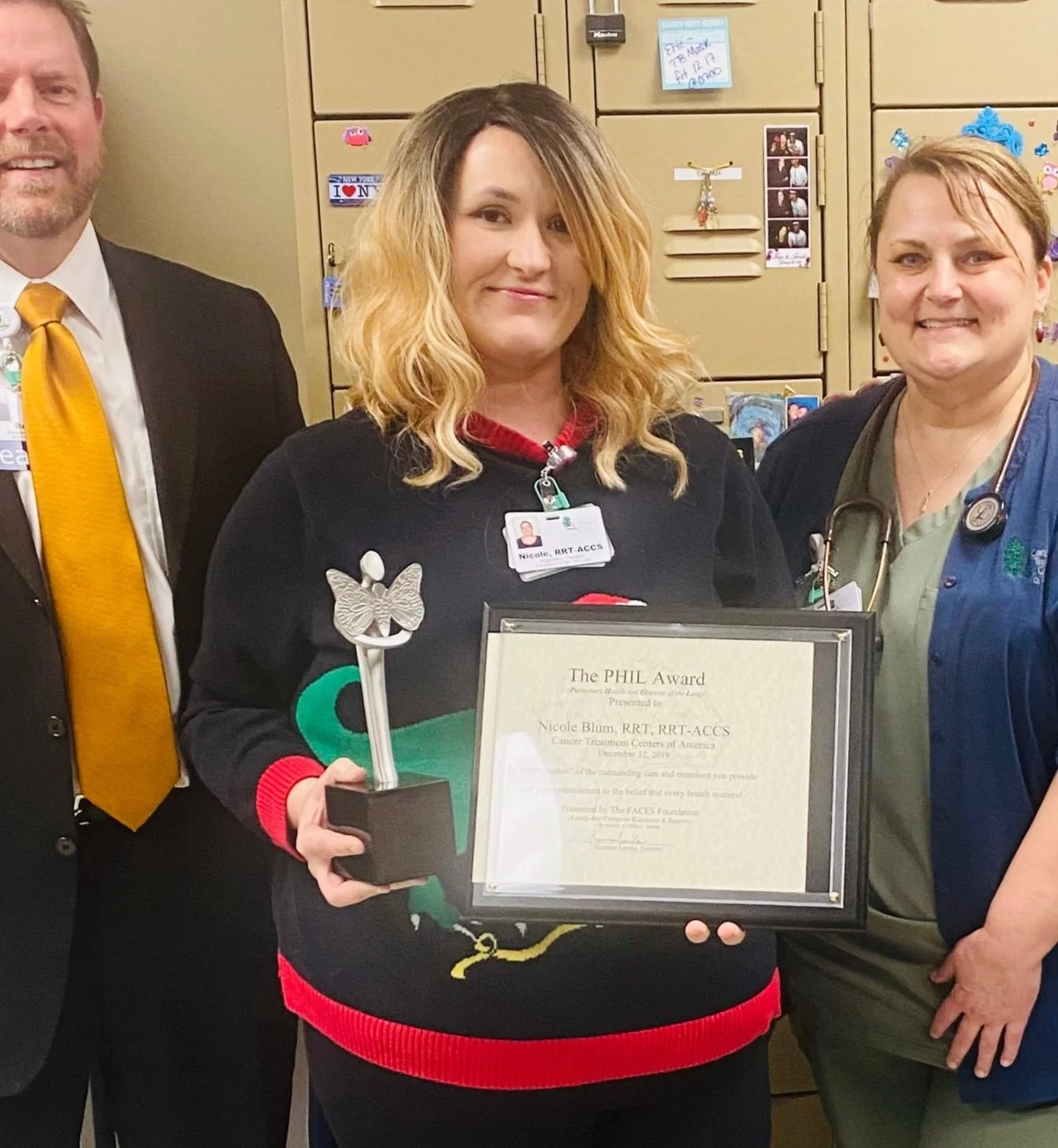 Nicole Blum, RRT, RRT-ACCS City of Hope Phoenix