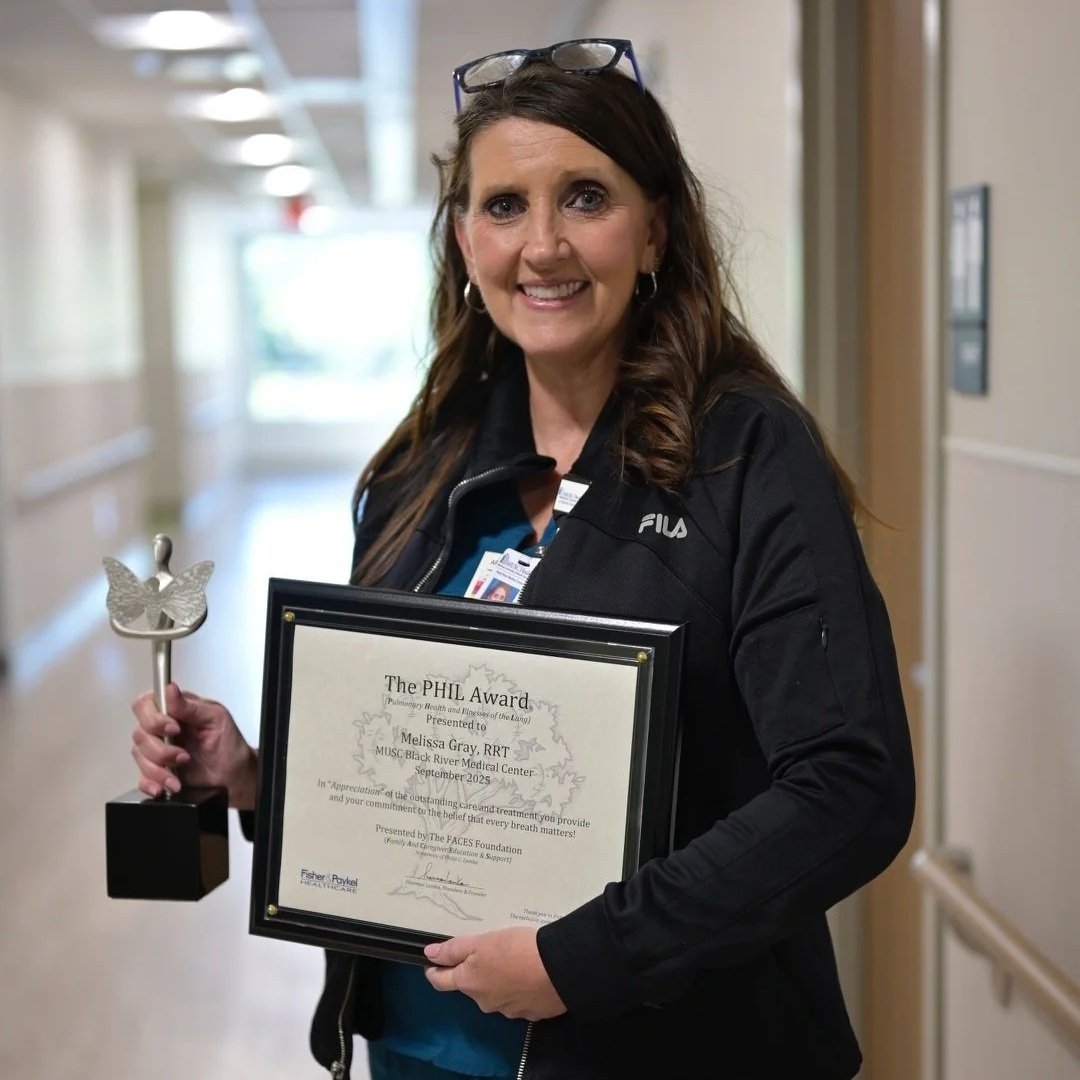  Melissa Gray, RRT | MUSC Black River Medical Center 