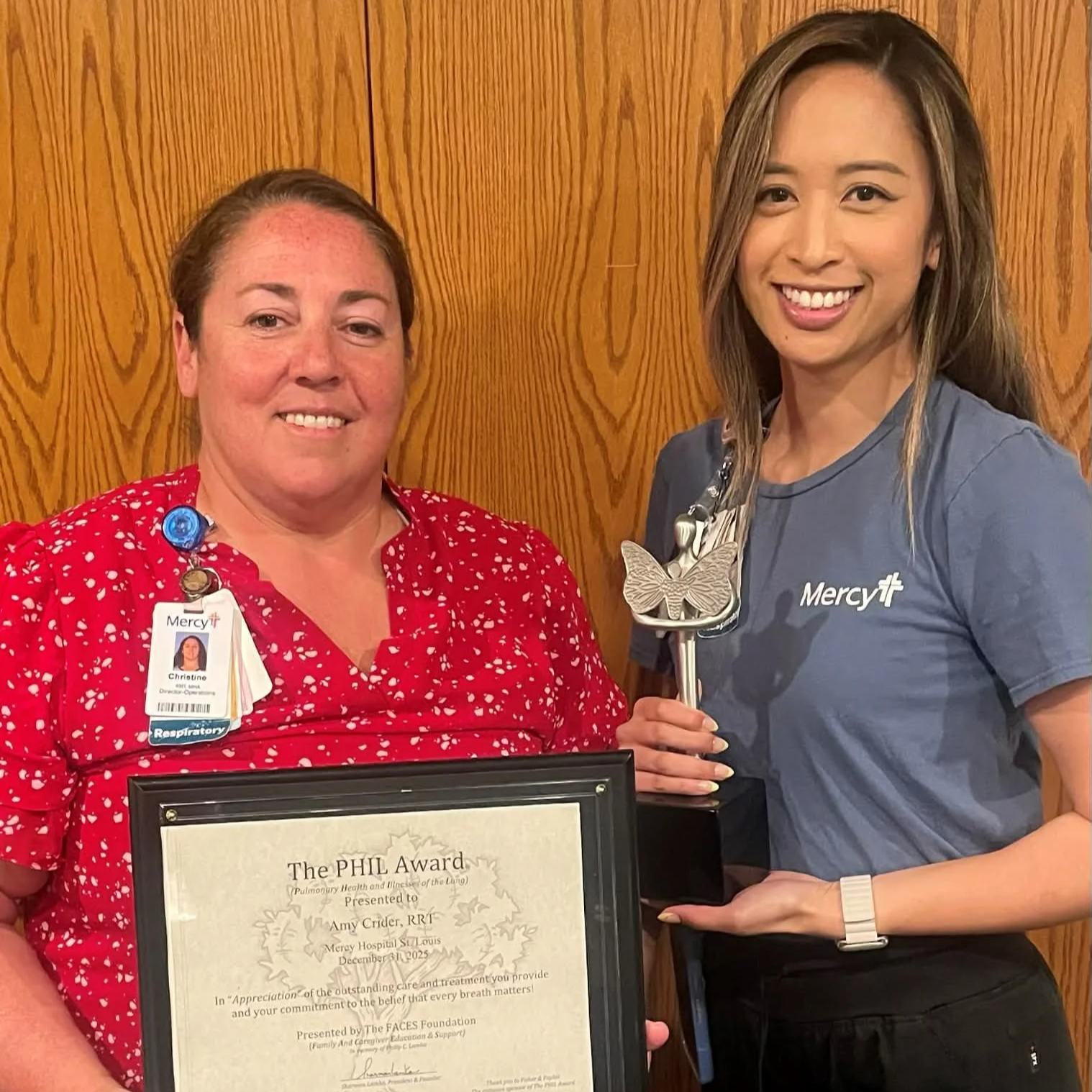   Amy Crider, RRT  Mercy Hospital St. Louis 