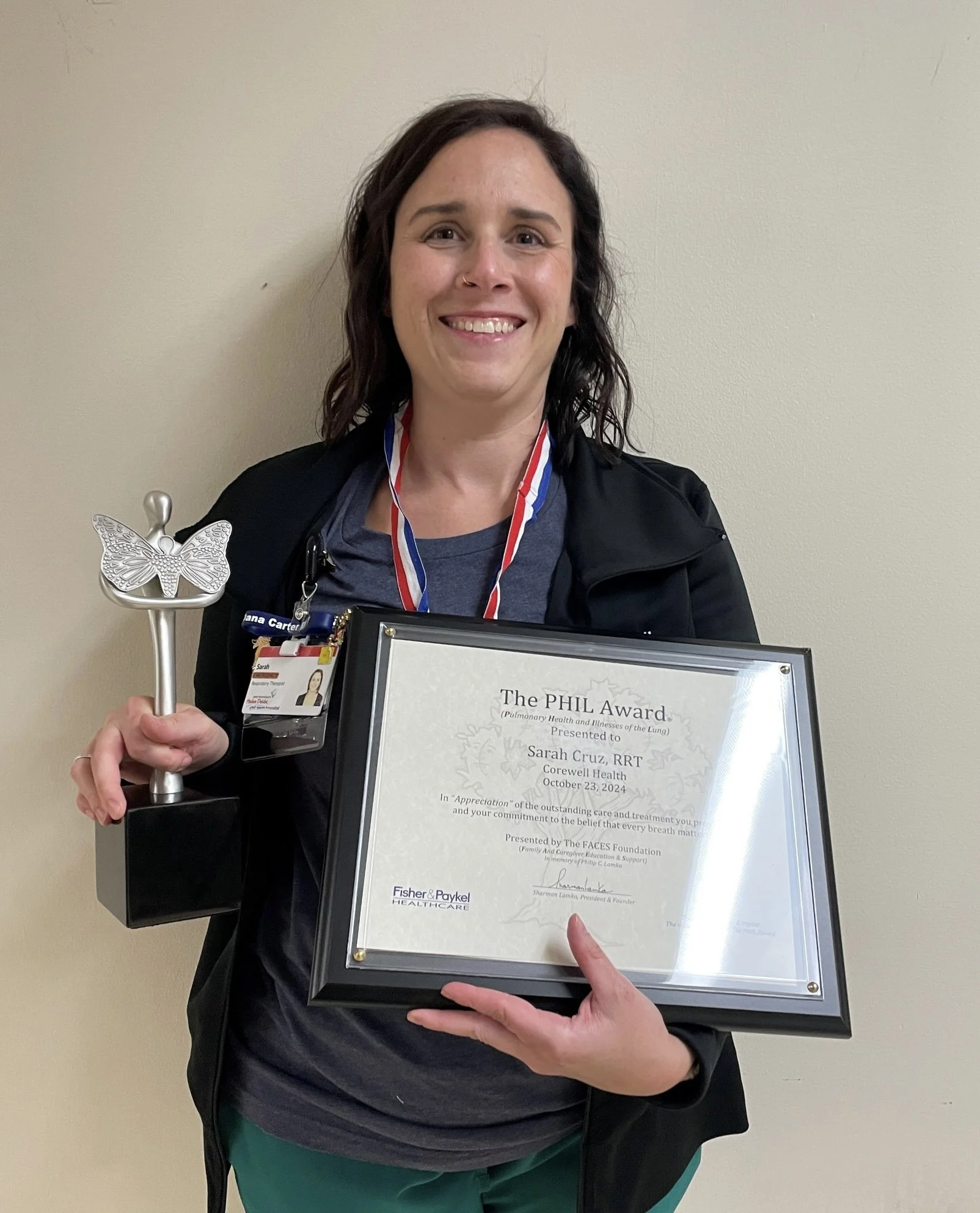   Sarah (Cruz) Aviles, RRT  Corewell Health 