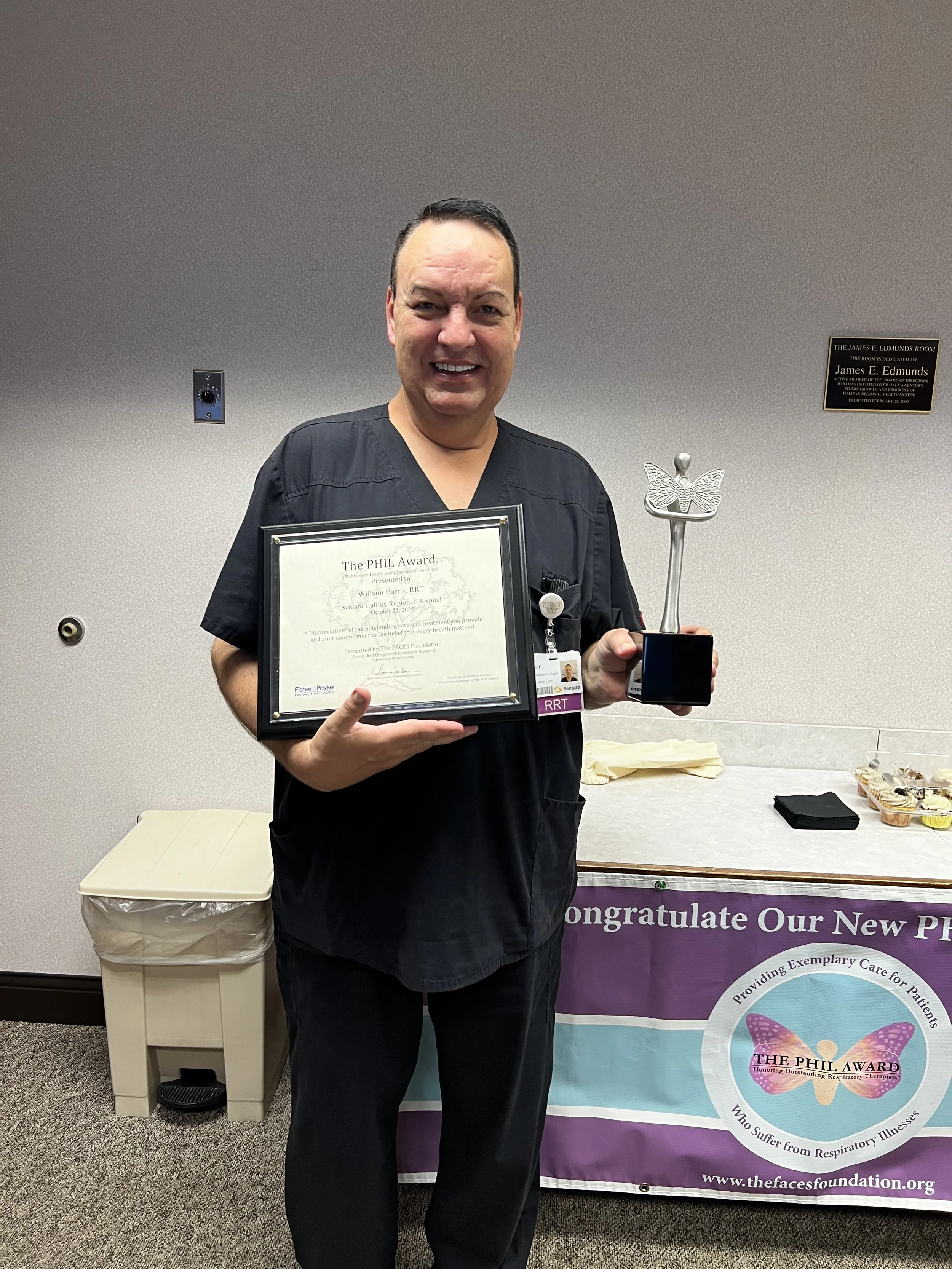 William Harris, RRT | Sentara Halifax Regional Hospital