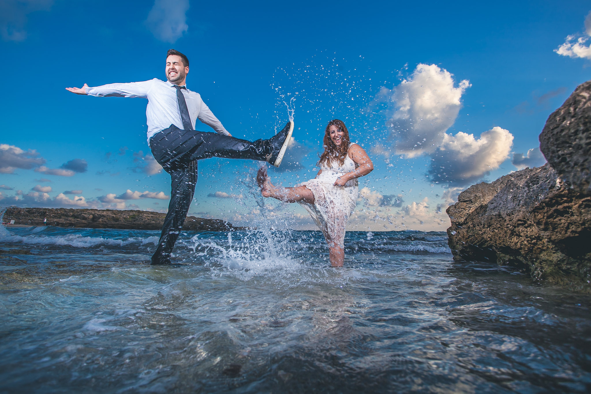 Engagement shoot in Cornwall