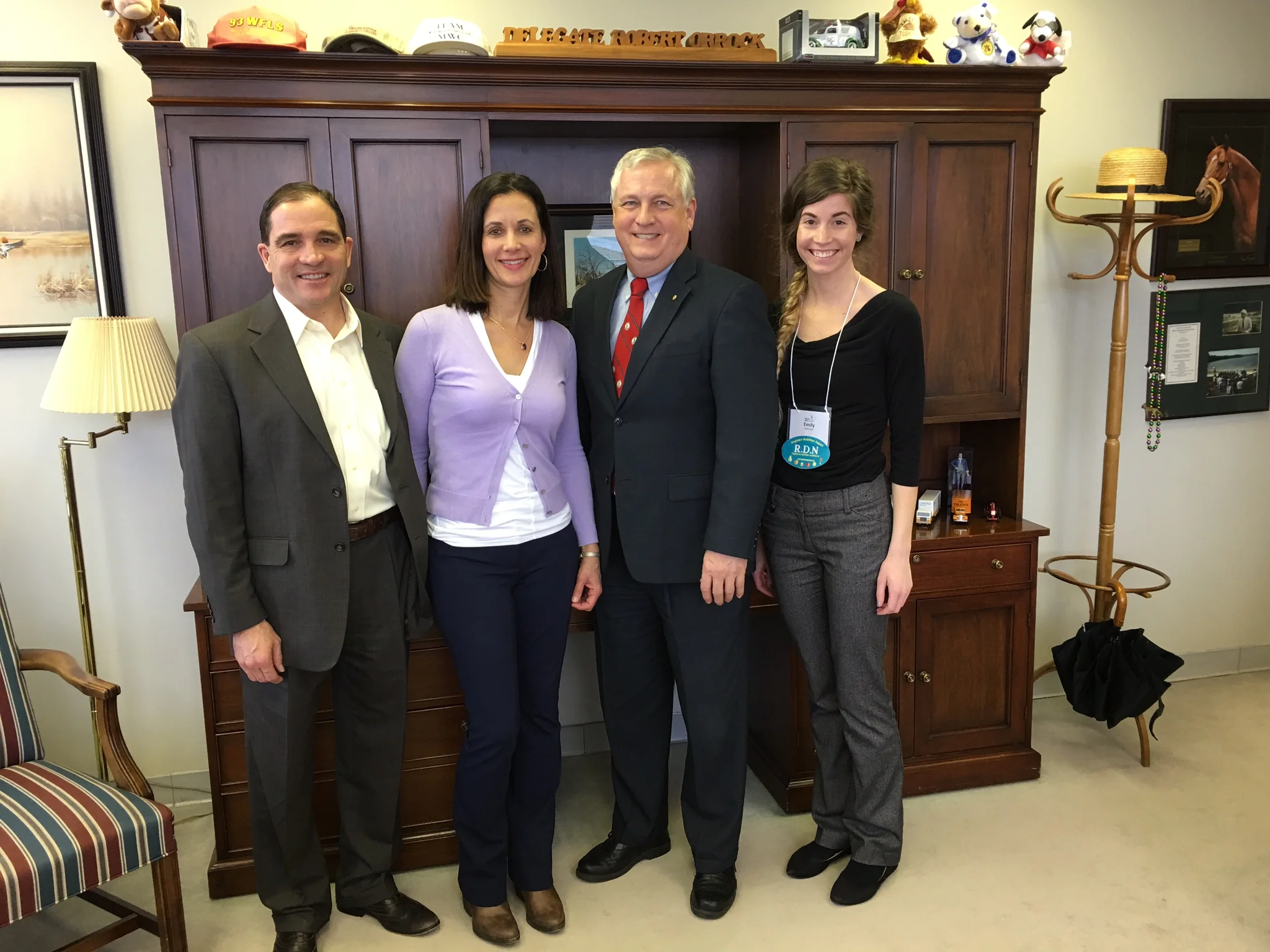 Visit with Virginia Health, Welfare and Institutions Chairman Delegate Bobby Orrock